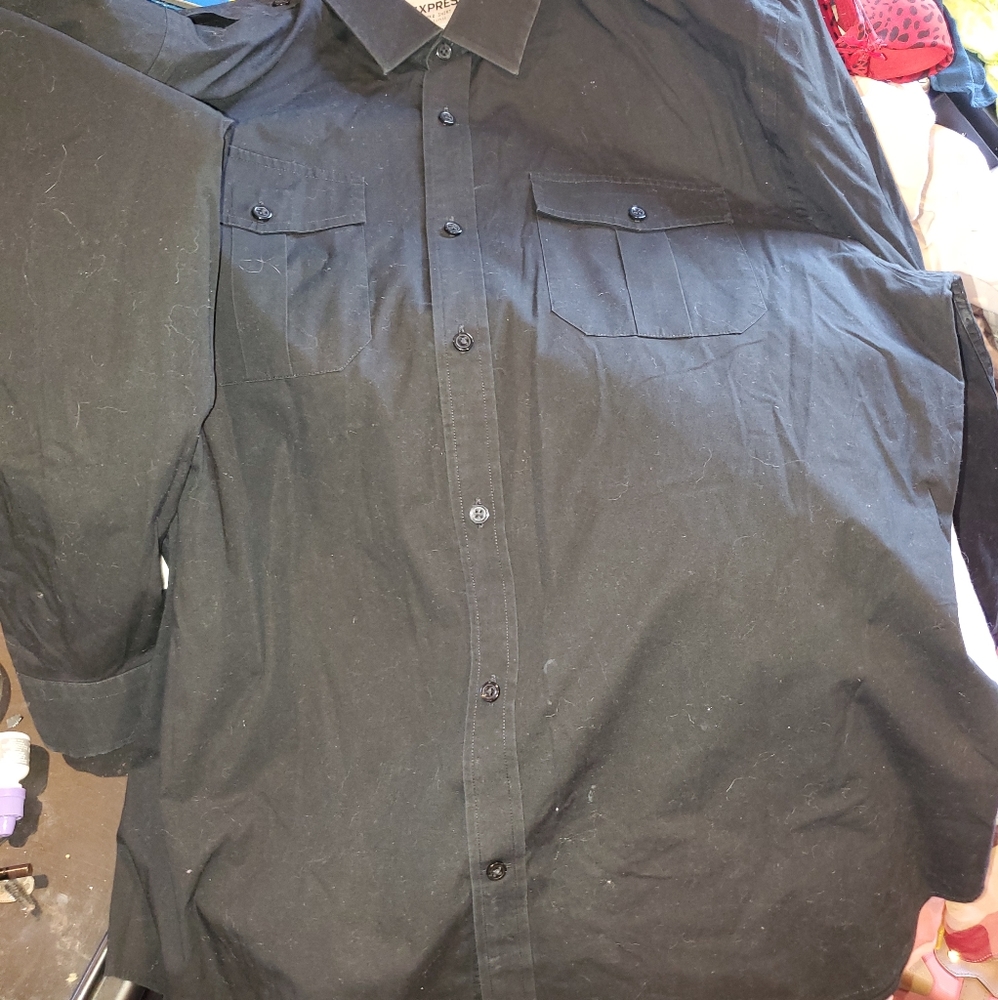 Xl express black shirt